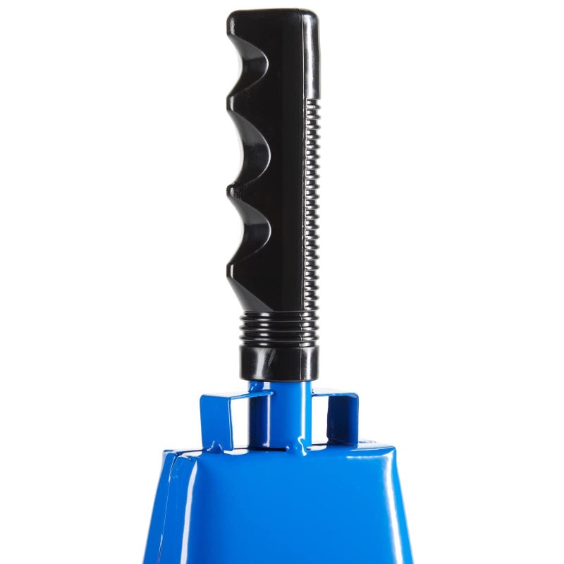 Blue Panda Cowbells for Sporting Events - 9.5-Inch Blue Cowbell with Handle, Pack of 2 - Sports Noise Makers for Football & Soccer - Image 5
